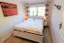 'Das zweite Schlafzimmer mit kleinem Doppelbett (160x200)'