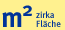 ungef&auml;hre Fl&auml;che in Quadratmetern