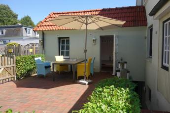 Die Terrasse noch einmal von der anderen Seite