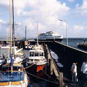 Hafen von List mit der Fähre von Rømø
